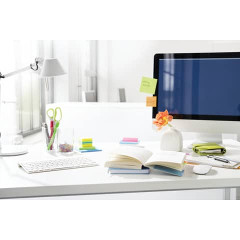 Segnapagina removibili Post-it® Index Mini con dispenser vivaci assortiti 4 confezioni da 35 - 683-4AB